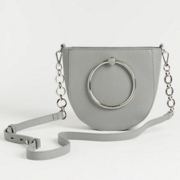 💕TED BAKER LONDON💕 Fiorel Circular Handle Shoulder Bag 100% Leather NWOT - Picture 8 of 10